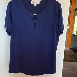 Michael Kors Navy Blue Women's Top